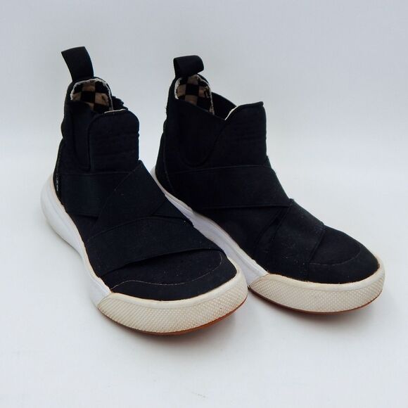 Vans Ultrarange Gore HI Shoes Womens 6.5 Black White Athletic Sneakers 500383 - Picture 1 of 13